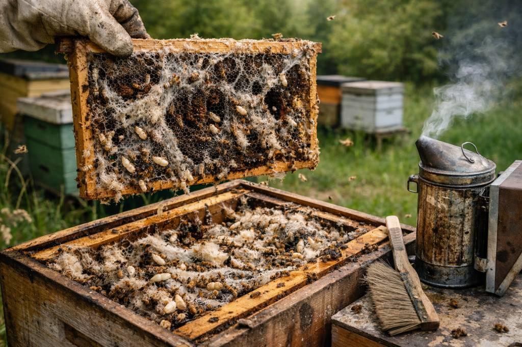 Comment lutter contre la teigne au rucher : méthodes naturelles et stratégies efficaces pour protéger vos colonies
