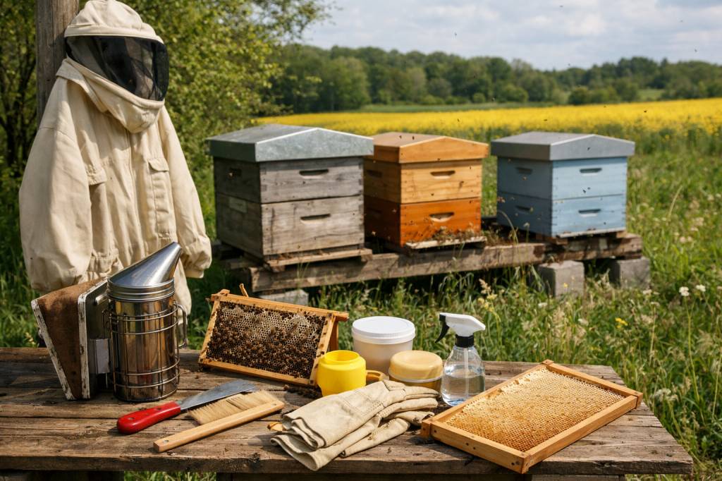 Préparer son premier rucher : guide complet du matériel indispensable pour débuter en apiculture