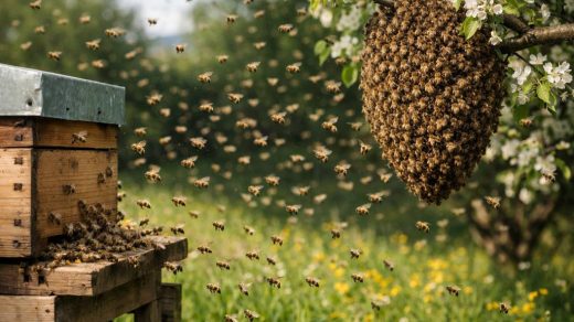 Comment reconnaître et prévenir l’essaimage d’une colonie d’abeilles au printemps